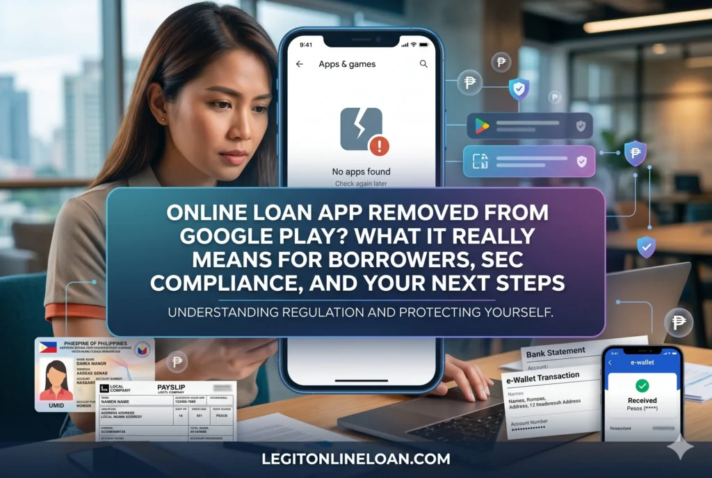 Online Loan App Removed From Google Play? What It Really Means for Borrowers, SEC Compliance, and Your Next Steps
