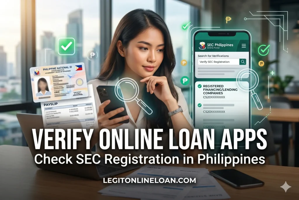 🔎 How to Verify if an Online Loan App Is SEC Registered in the Philippines Before You Apply